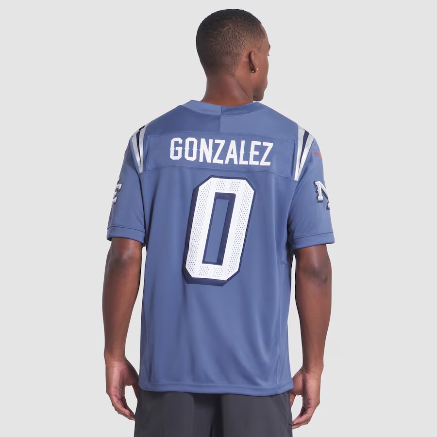 Custom Football Jersey Drake Maye Stefon Diggs Christian Gonzalez 12 Brady Mike Vrabel