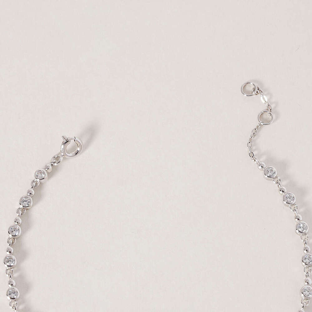 Free Design S Bracelet Moissanite New Hand Jewelry Sier Plated Platinum