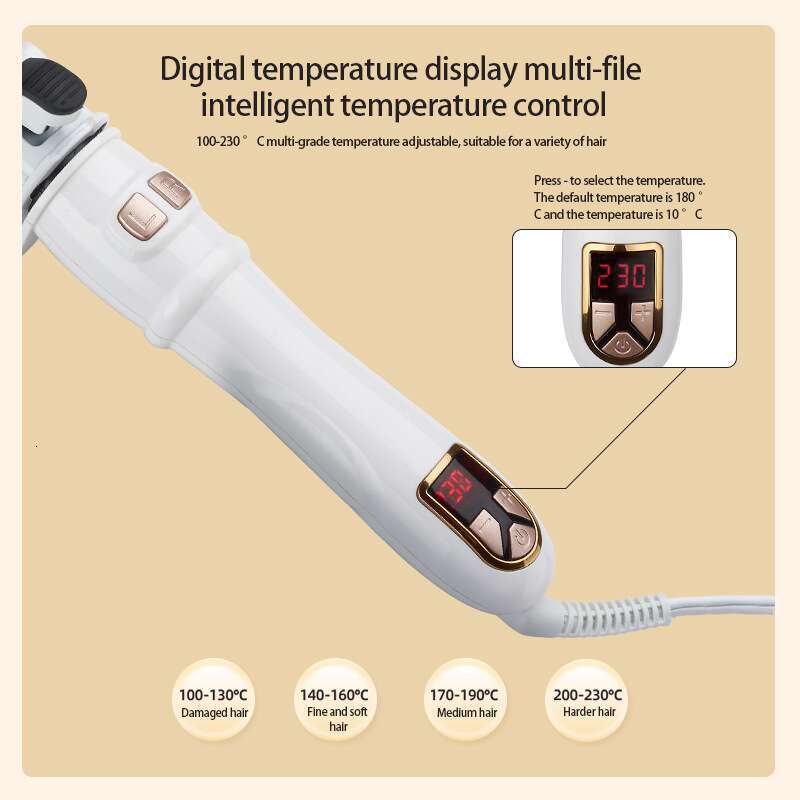 Fully Rotating Electric Automatic Iron Large Wave Curling Hair