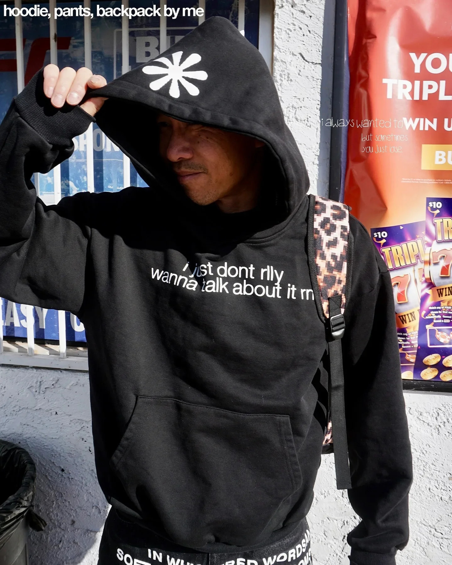 Harajuku grunge hiphop letter set printed mens sportswear twopiece y2k casual daily n couple highwaisted jeans 250911