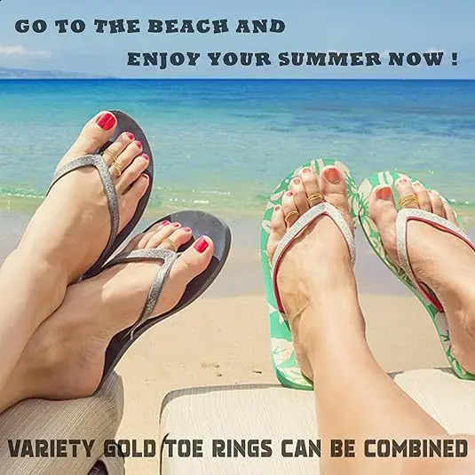 Highend Copperplated 14k Gold Inlaid Zircon Open Toe Ring Niche Versatile Foot Ring 250910