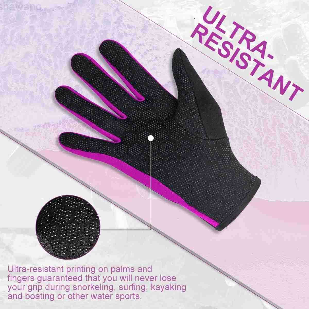 Neoprene GloveWetsuit Gloves 15mm 2mm for Scuba Diving Snorkeling Paddling Surfing Kayaking Canoeing Spearfishing Skiing and Other Water SportsW250911