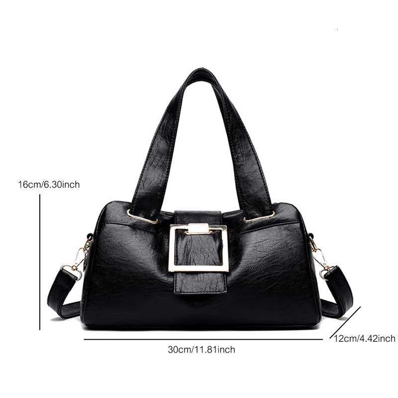 Women Multilayers Tophandle Bag Quality Leather Handbags Purses Female Designer Large Capacity Boston Ladies Sac A Main Z250911