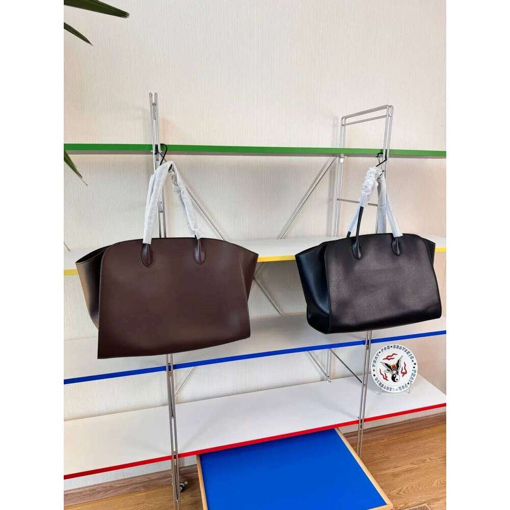 High Quality Marlo17 Tote Grainy Leather Shoulder Bag Soft Cowhide Casual Fashion HandBag Large Capacity