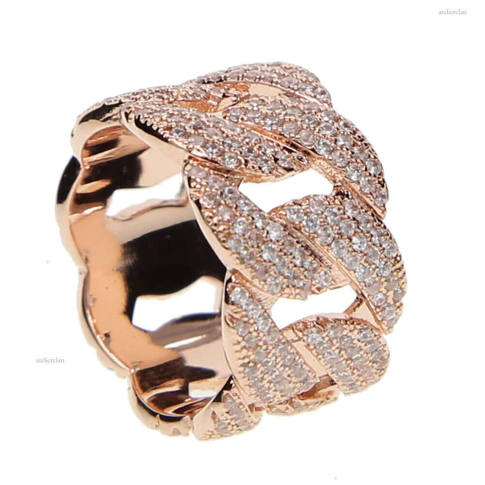 Ring, 2024 new jewelry brand designer Moissanite dia ring, ice-covered men's hip-hop ring