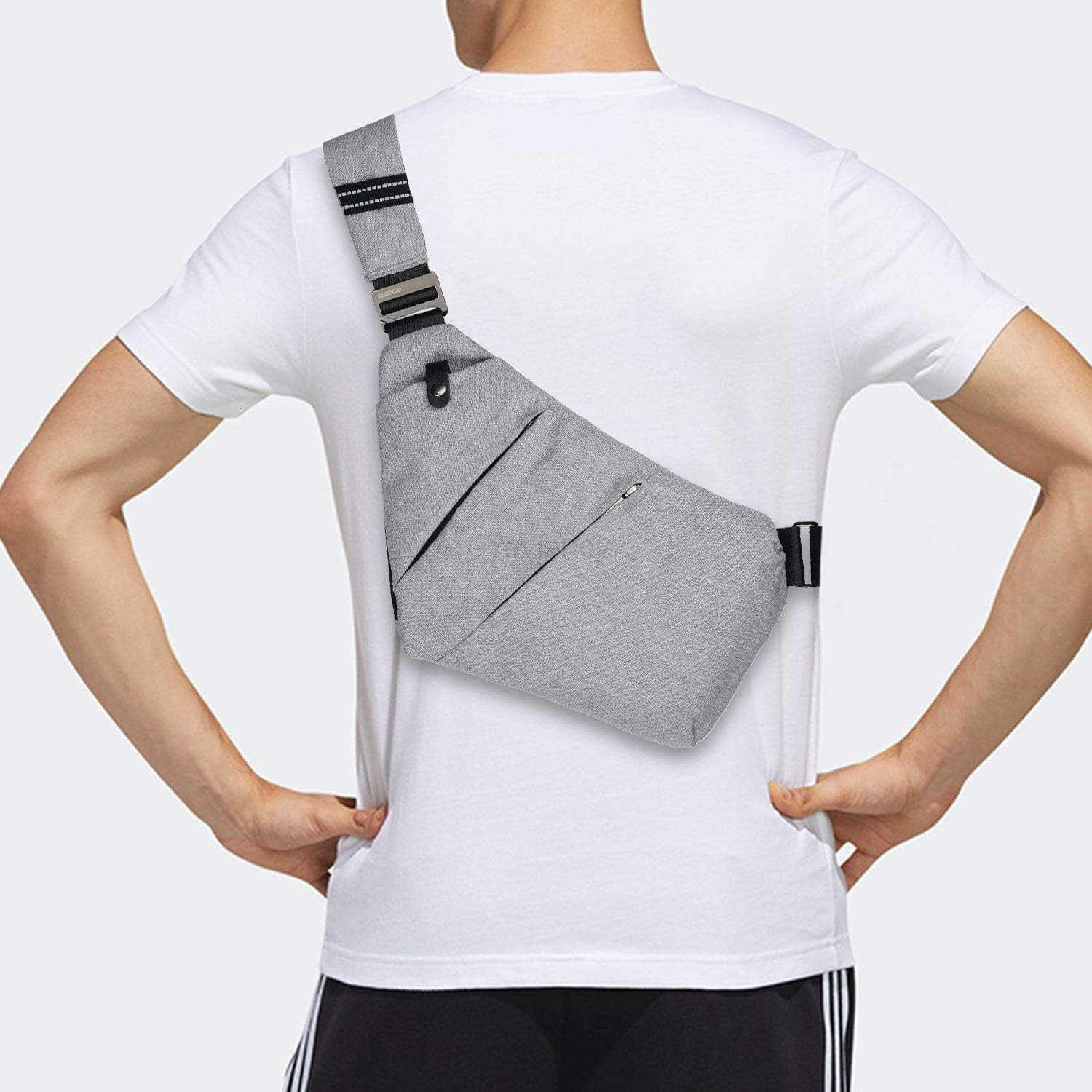 Sling Bag Antitheft Crossbody Shoulder Bag for Men and WomenW250910