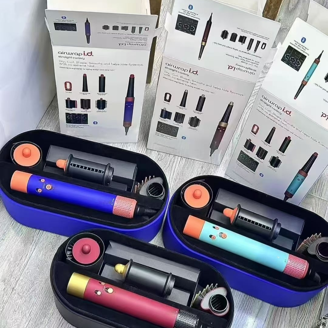 Curling Irons Straighteners Wrap Multifunction Divider Warm Air Comb Anion Hairdryer Dryer Curler Hair Shaper Clipper Barber Unisex 10A free