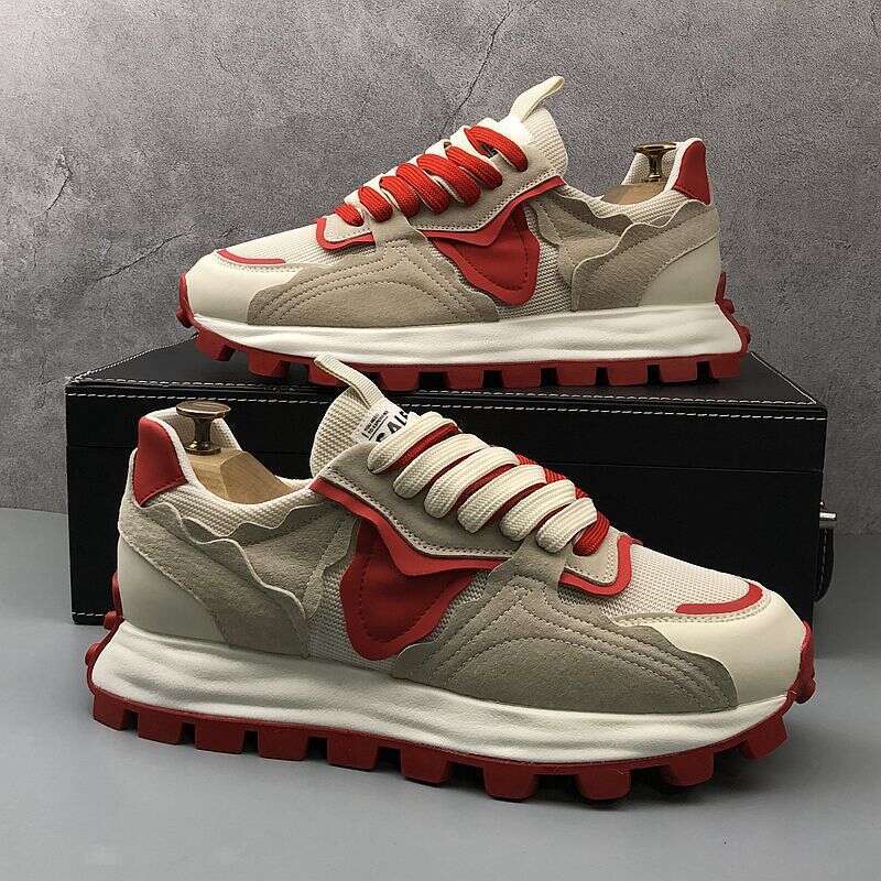 Forrest Gump Sneakers 2024 New Spring Versatile Mesh Breathable Men's Casual Shoes Trendy