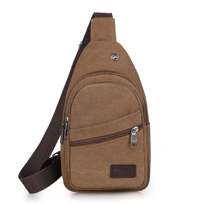 Luxury Bag Designer Bag Free Shipping New Casual Men S Canvas Crossbody Bag Large Capacity Sports Fashion Single Shoulder Men S Bag Korean Version Ver