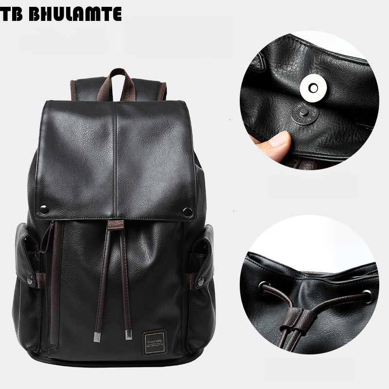 Free Shipping Designer Bag Luxury Bag Men's Leather Backpack Fashion Travel Bag School Bag Casual Men's Bag Trendy Laptop Backpack Export