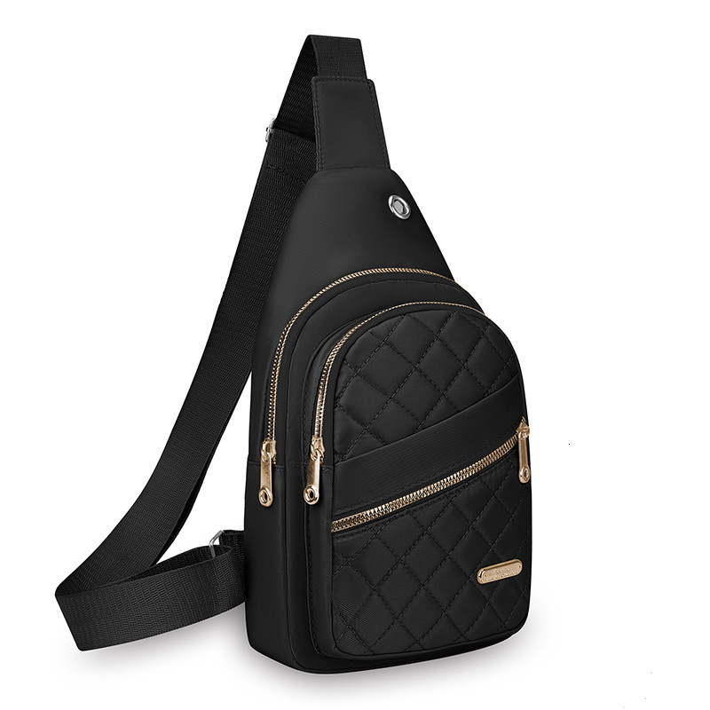 Women S Chest Bag Multi Layer Simple Free Shipping Commuting Large Capacity Shoulder Bag Trendy Designer Bag Luxury Bag Fashion Diamond Small Niche Cr