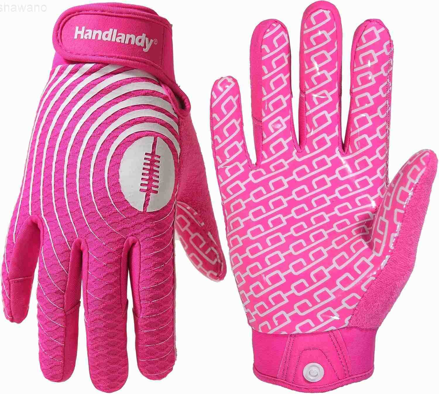 Youth Football Gloves Kids Sticky Receiver GlovesSuper Grip Football Glove Best Gift for BoysGirlsW250911