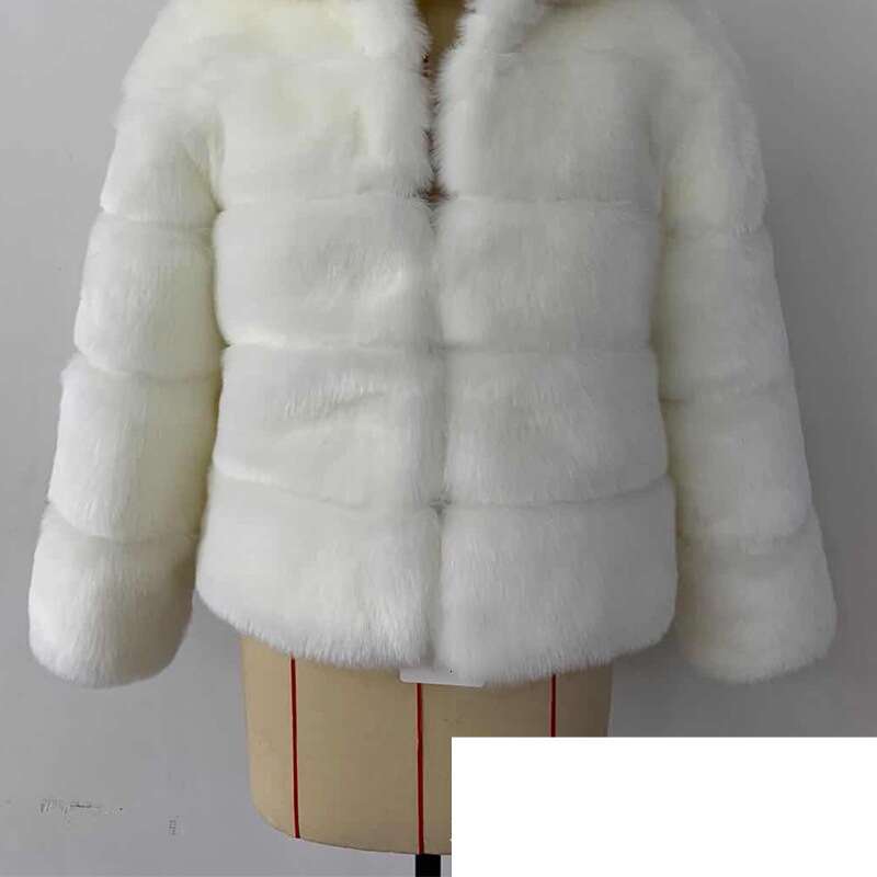 Women's Fashion Fox Imitation Women's Korean Version Warm Slim-Fit Fur Coat