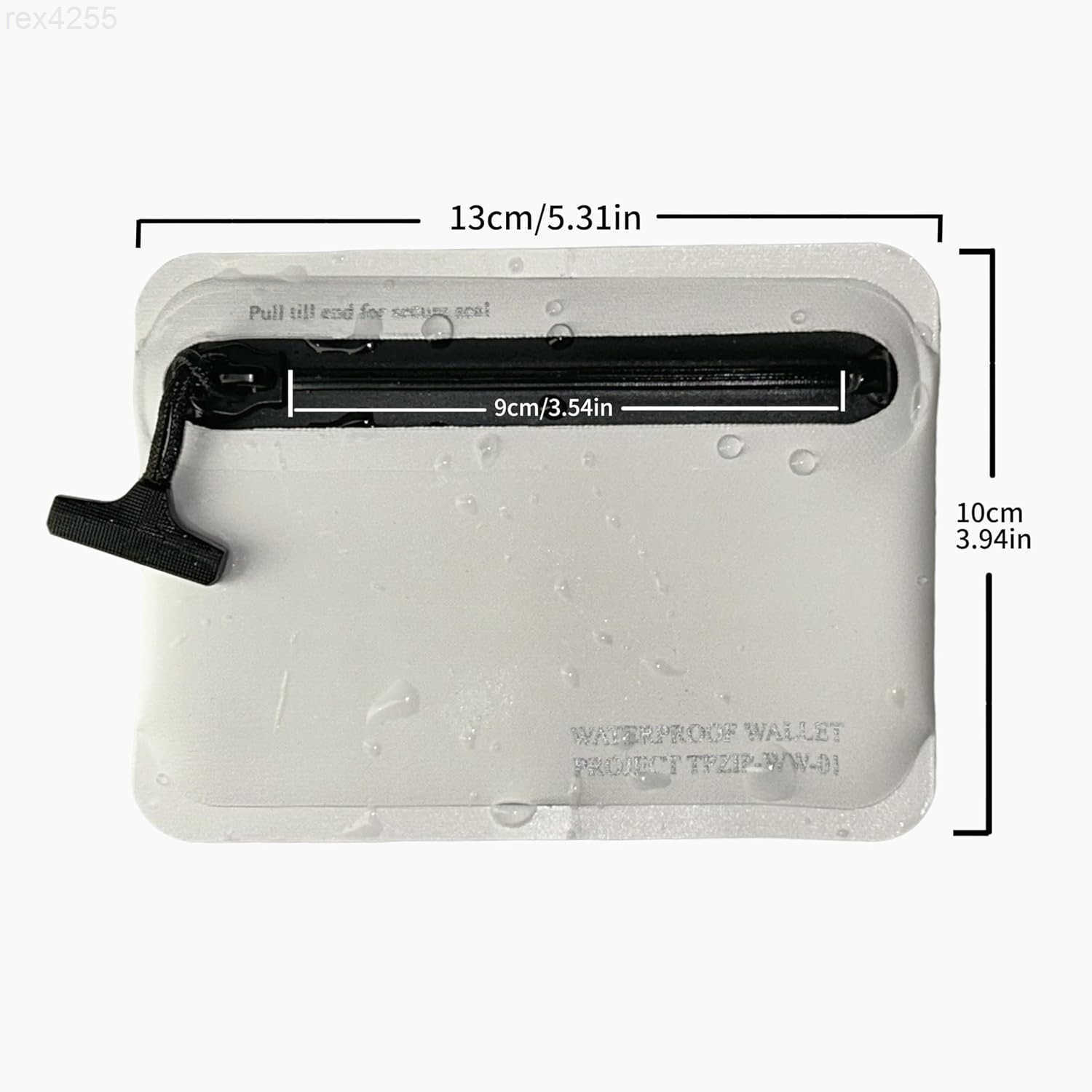 Heavy Duty Airtight Wallet Submersible Waterproof Wallet Protection for Keys CardsW250911