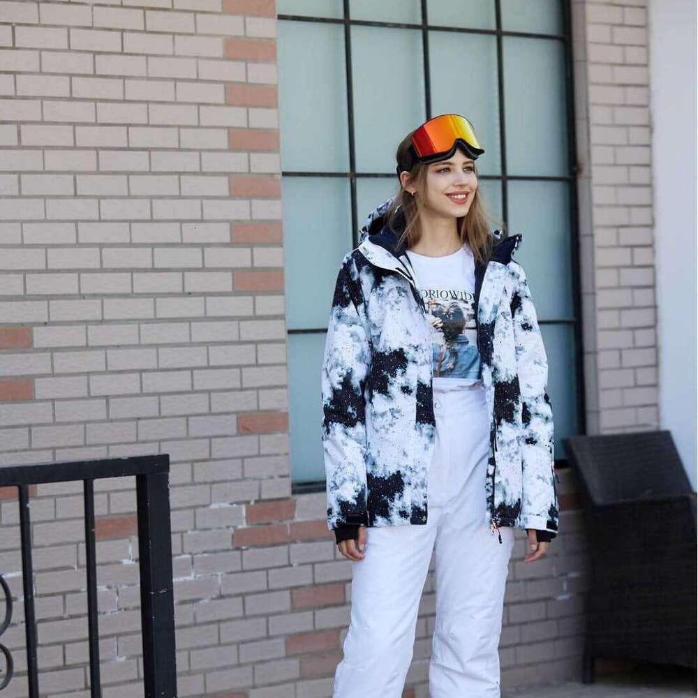 Women's Clothing Ski Suit Single Double Board Mountaineering Outdoor Skiing Windproof Waterproof And Warm