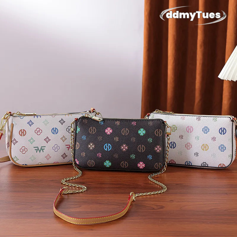 F designer free shipping Light High quality casual fashion flap Bag letter versatile classic vintage shoulder bag for woman TUES