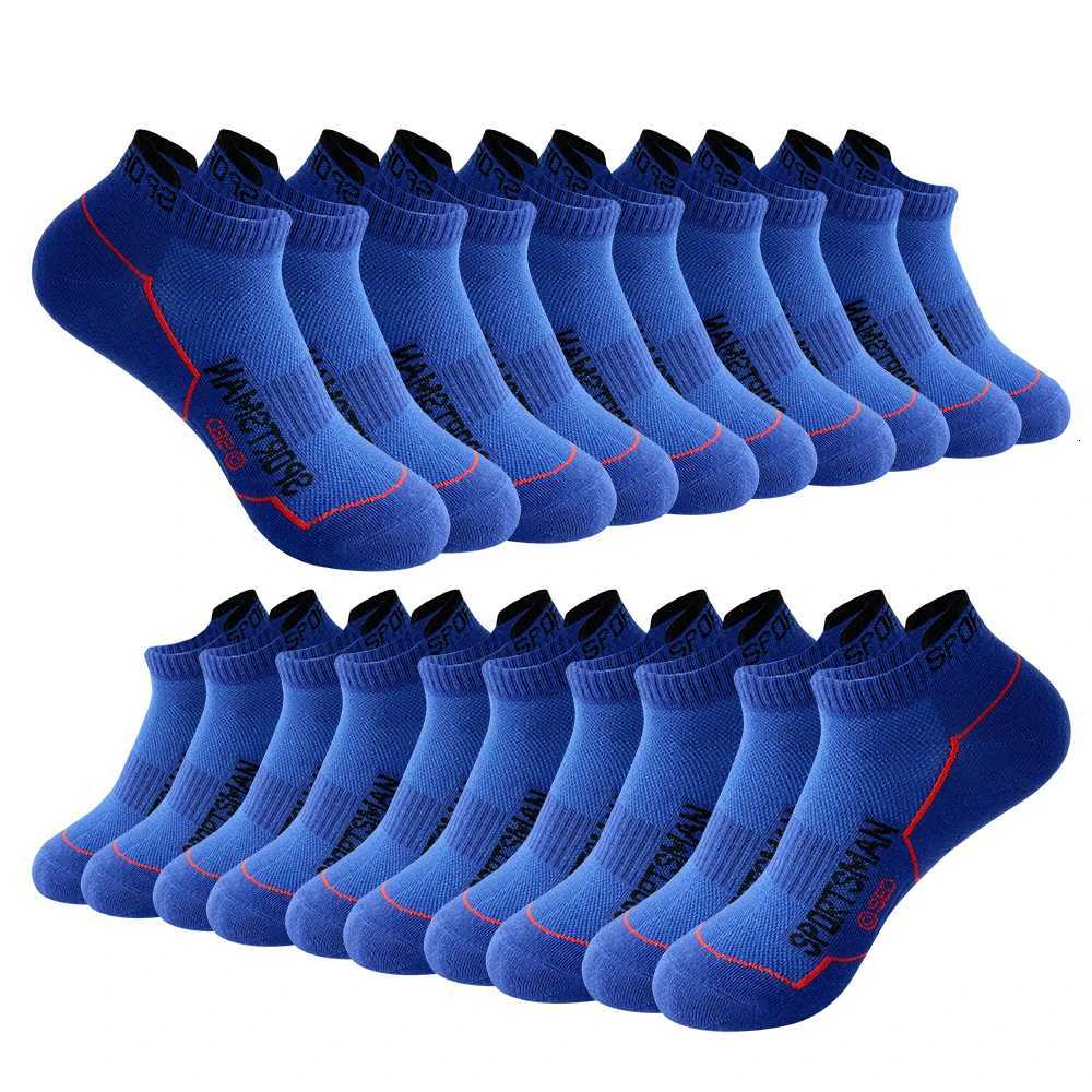 10 Pairs High Quality Summer Mens Ankle Socks Mesh Breathable Fashionable Short Socks For Man Sports Running Man Socks Gift D250911