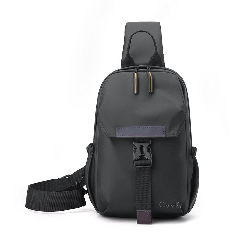 New Trendy Chest Free Shipping Bag Designer Bag Water Resistant Leather Film Outdoor Casual Crossbody Luxury Bag Bag Men S Commuting Versatile Shoulde