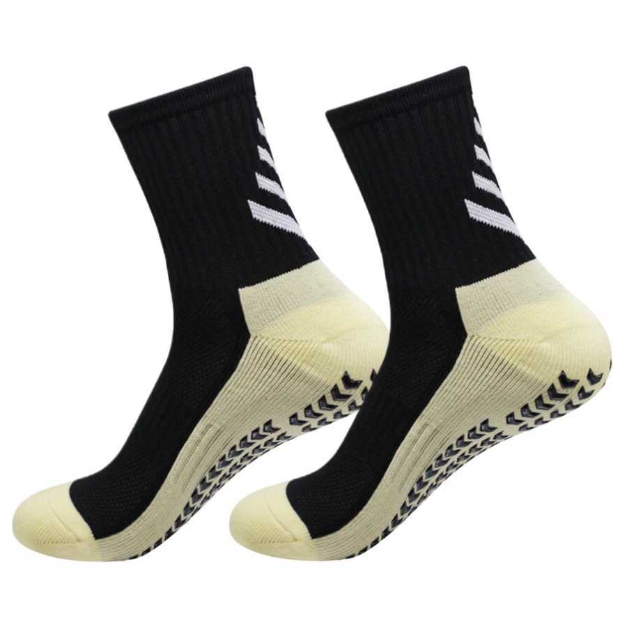 4Pair Exercise NonSlip Grip Socks for Men Women in Football Basketball Baseball Rugby Soccer Cycling Running Hiking Tennis D250911