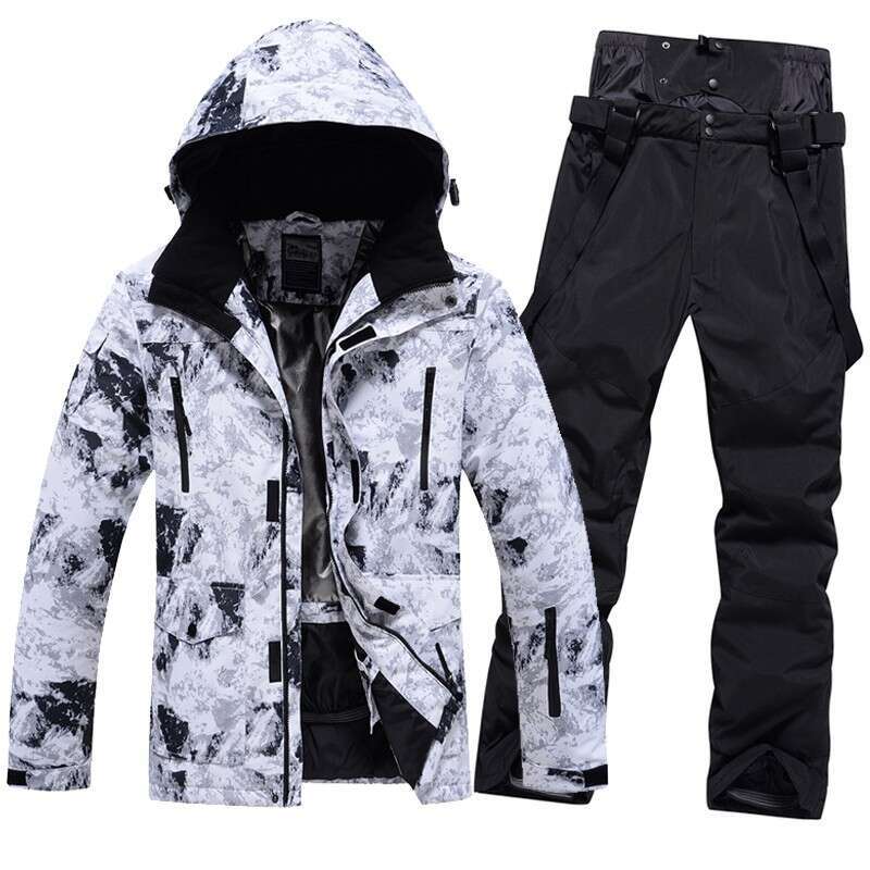 Ski Suits For Couples, Windproof, Waterproof, Warm, Single Double Board Skiing Clothes And Pants
