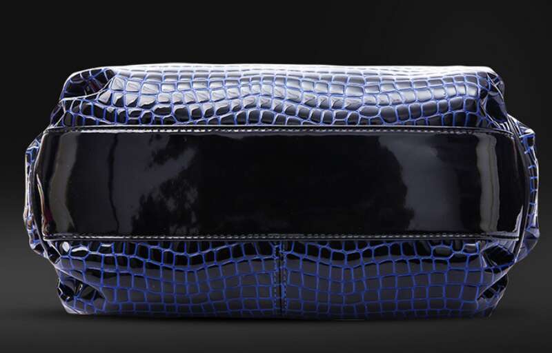 Fashion Trend Crocodile Pattern Portable Mature Temperament Handbag Women's Bag