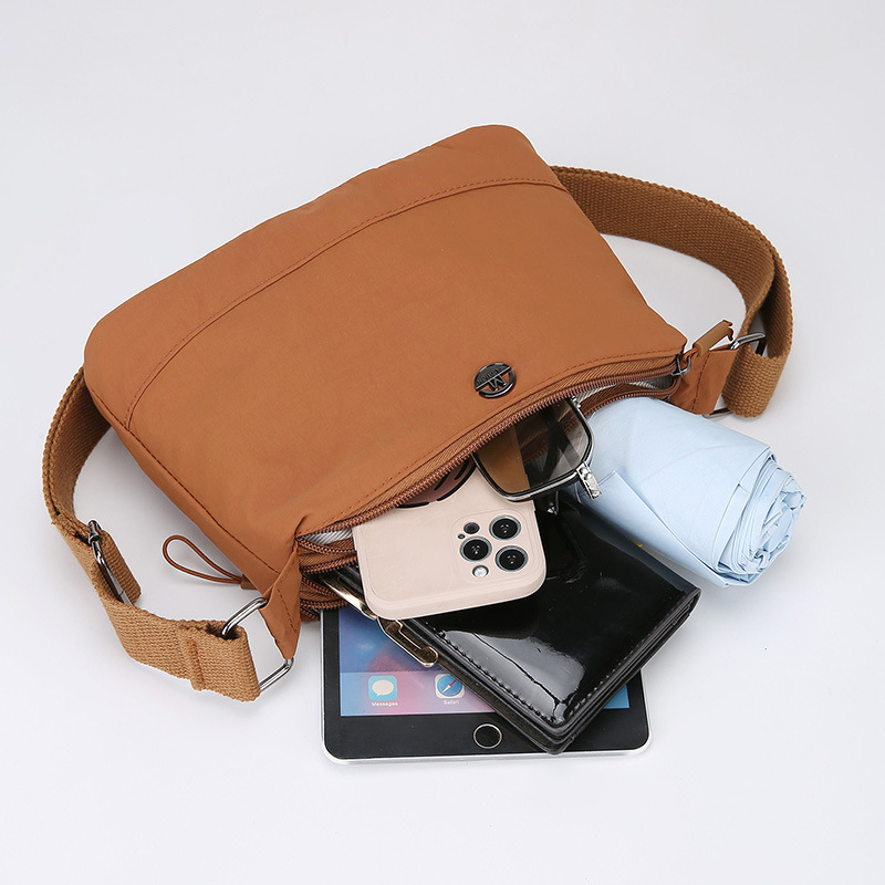 Simple Casual Nylon Crossbody Bag New Lightweight Single Shoulder Bag Luxury Bag Designer Bag Multi Layer Storage Free Shipping KoreanFashionable Smal
