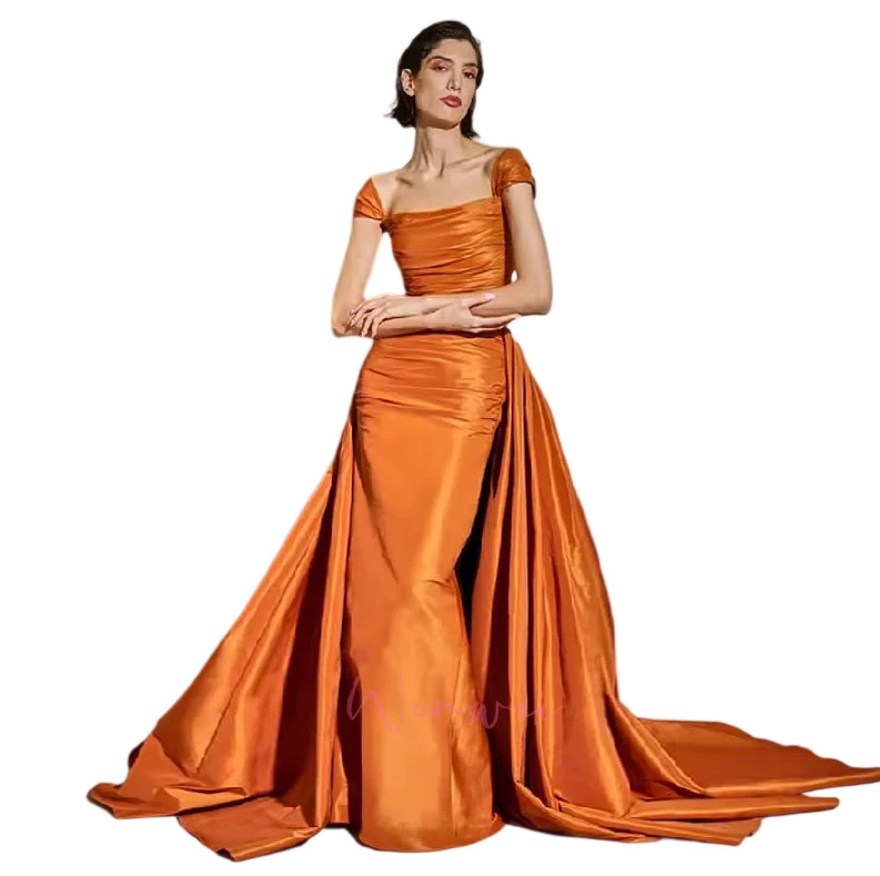 Prom Gown Customize Elegant Mermaid Evening Dresses Spaghetti Strap Pleat Sleeveless Formal Party Gowns for Women 2025