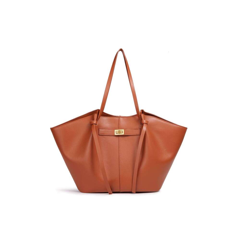 Lightweight Large Capacity 2025 New Bat-Shaped High Street Handbag Trendy Single Shoulder Crossbody Bag for Women