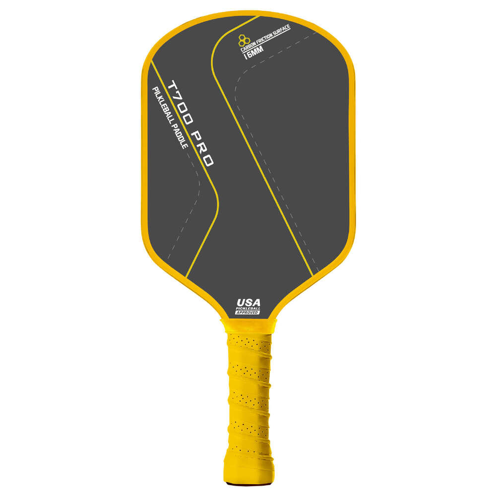 New T700 Pickleball Paddle Carbon Fiber USAPA Approved Pickle Ball Paddle Lightweight Frosted Surface Professional Game Supplies