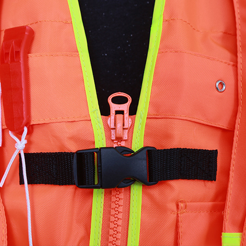 inflatable life vest rescue vest life jacket Maritime travel and sightseeing Wear-resistant Reflective style Lightweight and easy to carry