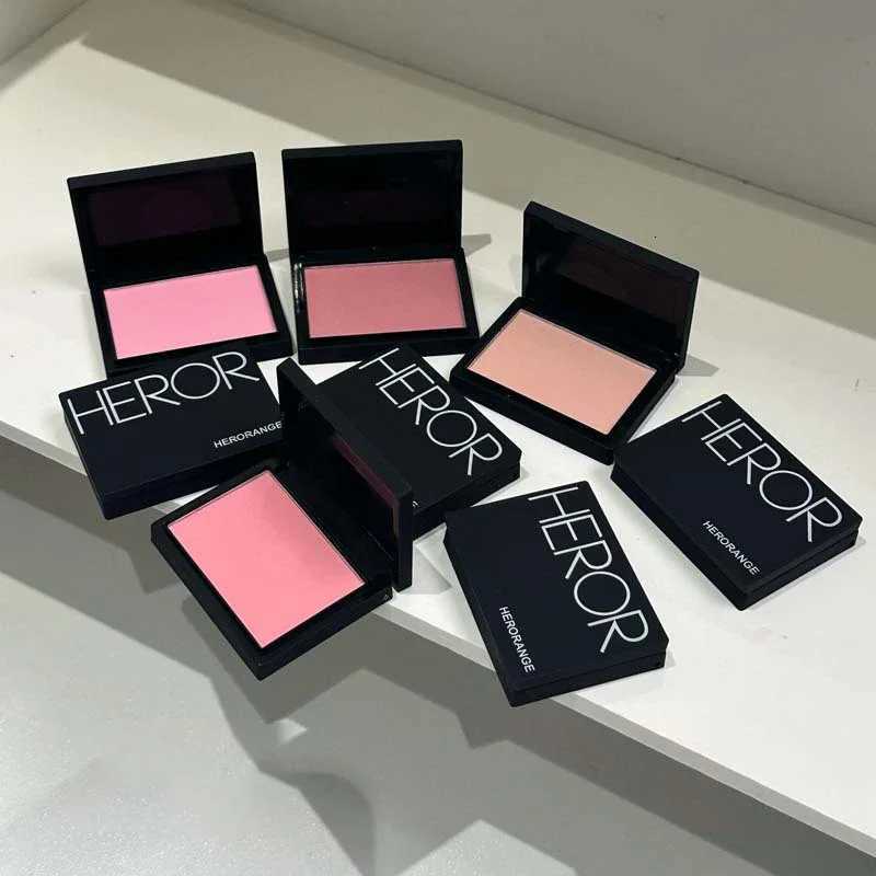 Professional Makeup Powder Blush Nude Pink Blusher Makeup Blush Palette Cheek Color Cosmetics Palette Powder Pink Cream Face W250911