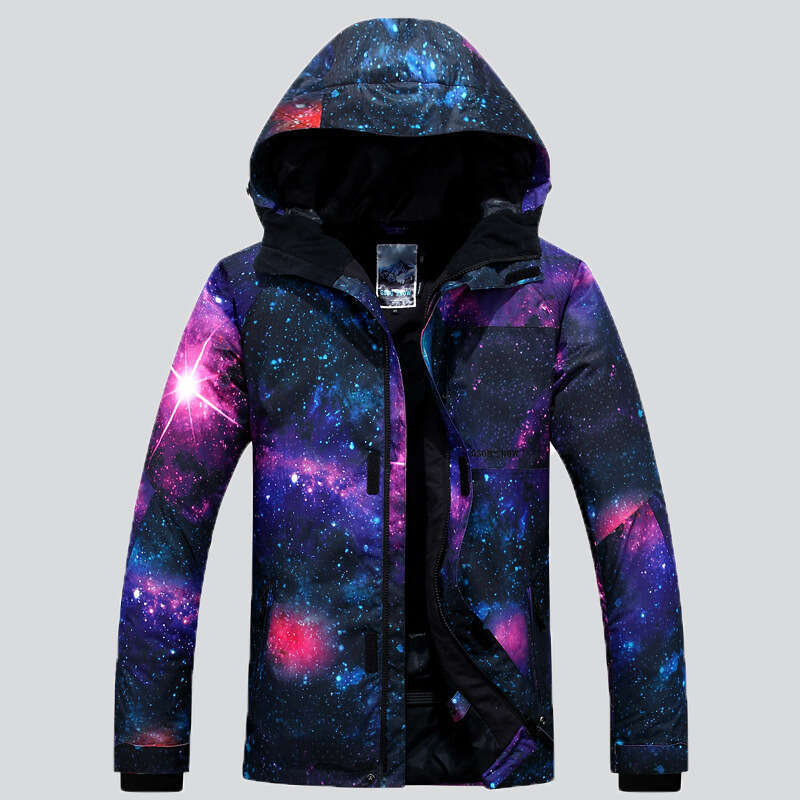 Men's Ski Clothes South Korea Thick Warm Snow Windproof Waterproof Double Snowboard Suit Men