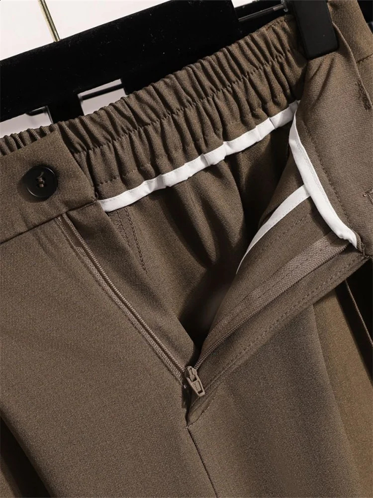 Botvotee Womens Wide Leg Dress Pants High Waist Flowy Trousers Elastic Back Elegant Office Casual Chic 250911