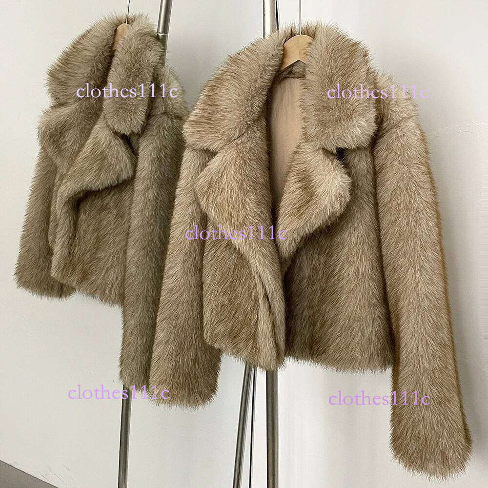 OFTBUY Faux Jacket Women Fashion Vintage Turn-Down Collar Long Sleeve Fur Coat Eco-Friendly Autumn Winter Streetwear