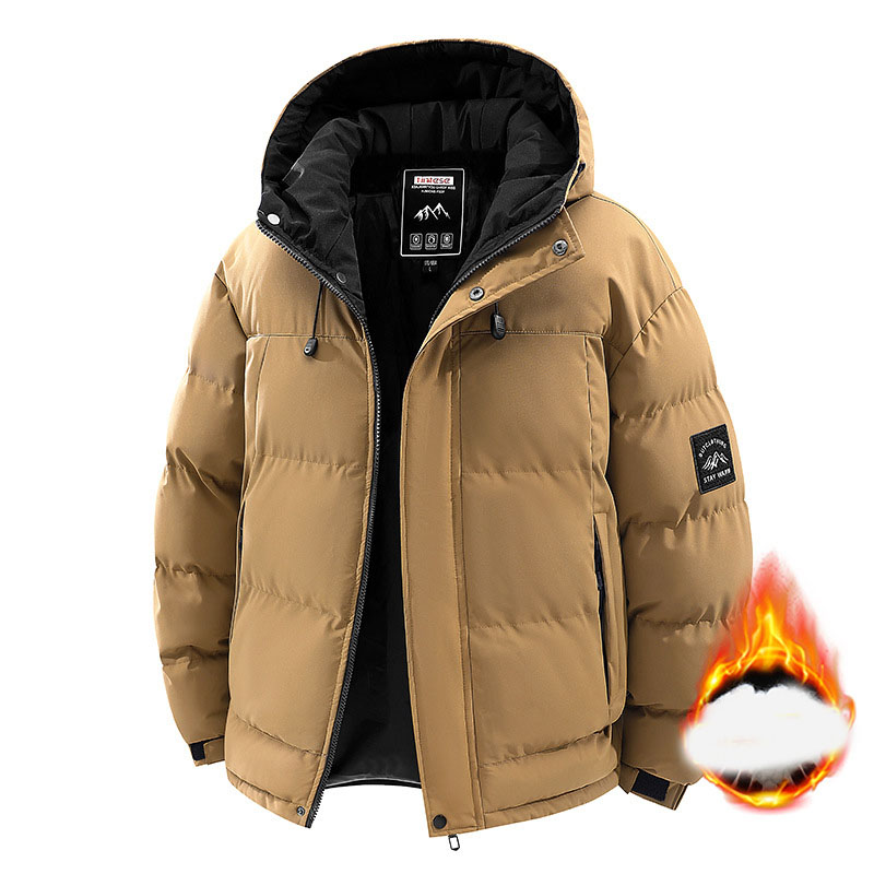 Free shipping designer hot selling high-quality winter new hooded cotton jacket mens fashionable thick down cotton jackets