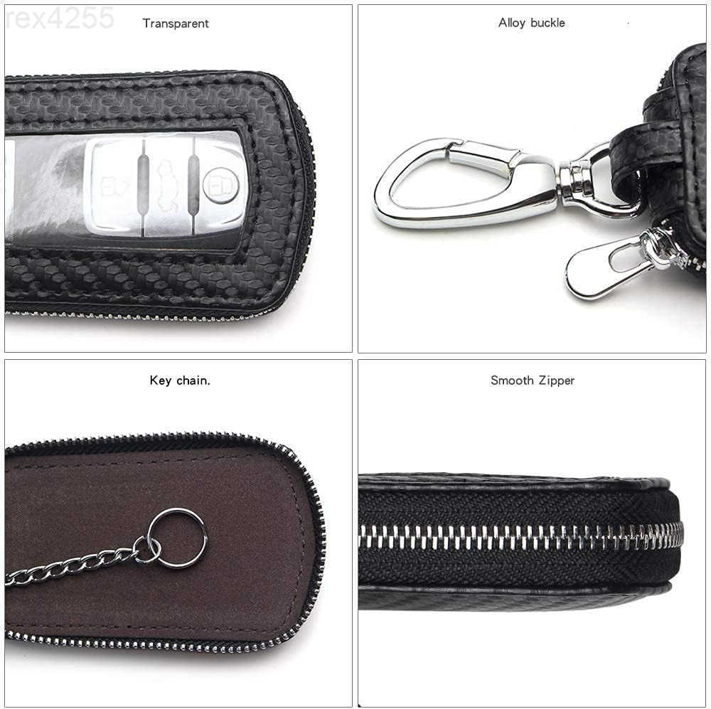 Premium Car Key Fob Case Genuine Leather Car Smart Key fob Holder for Remote Key FobW250911
