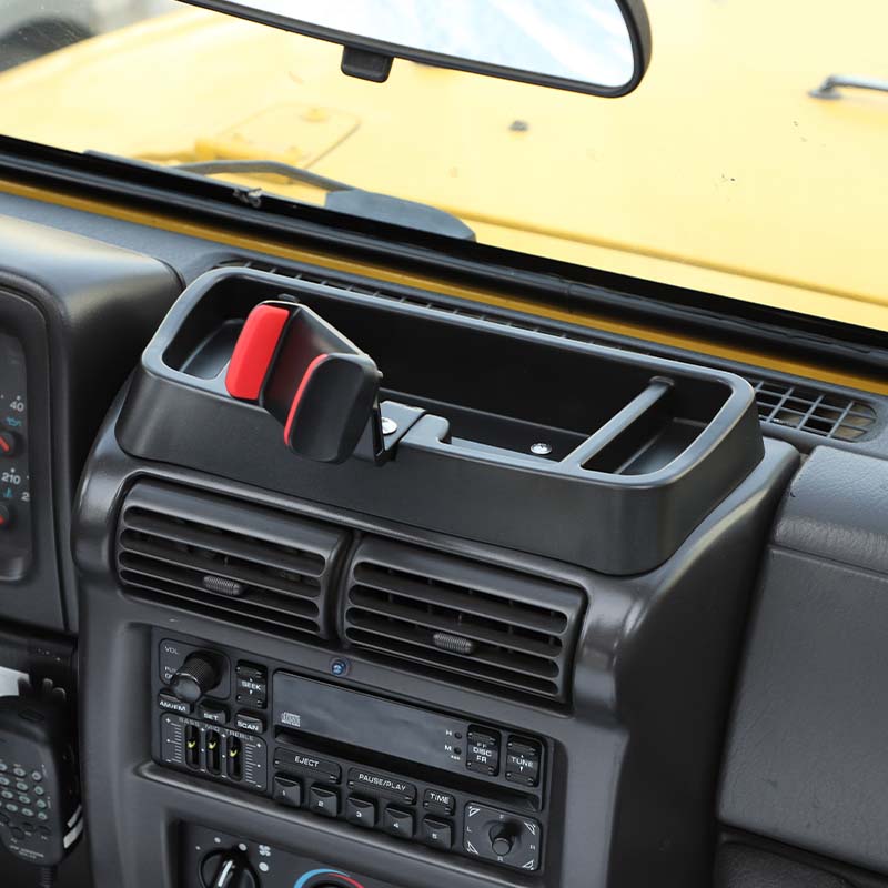 Car High-quality Car Phone Stand Bracket For Jeep Wrangler TJ 1997-2006 Interior Accessory Decoration