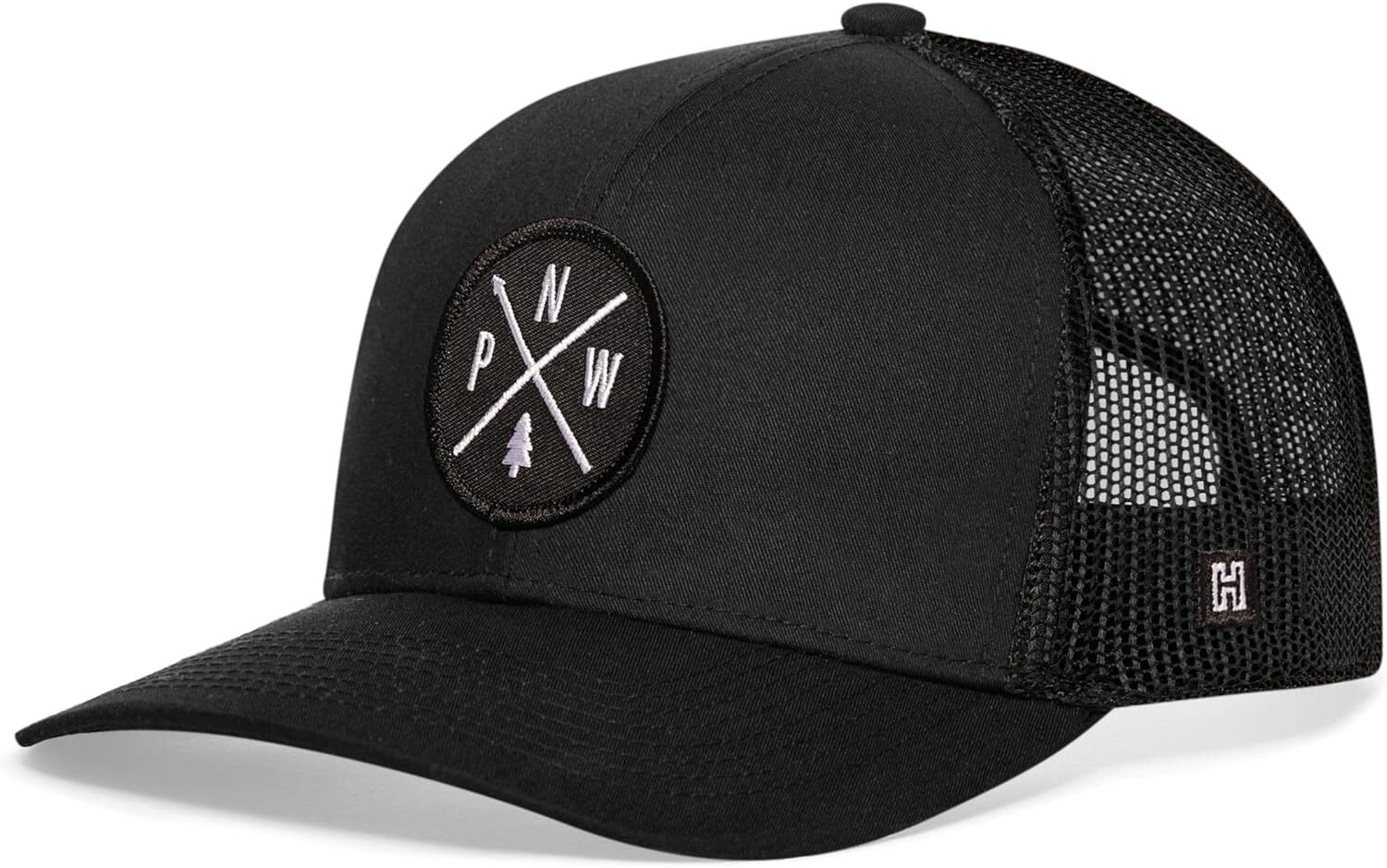 PNW Hat for Men & Women, Pacific Northwest Trucker Mesh Snapback Adjustable Baseball Cap