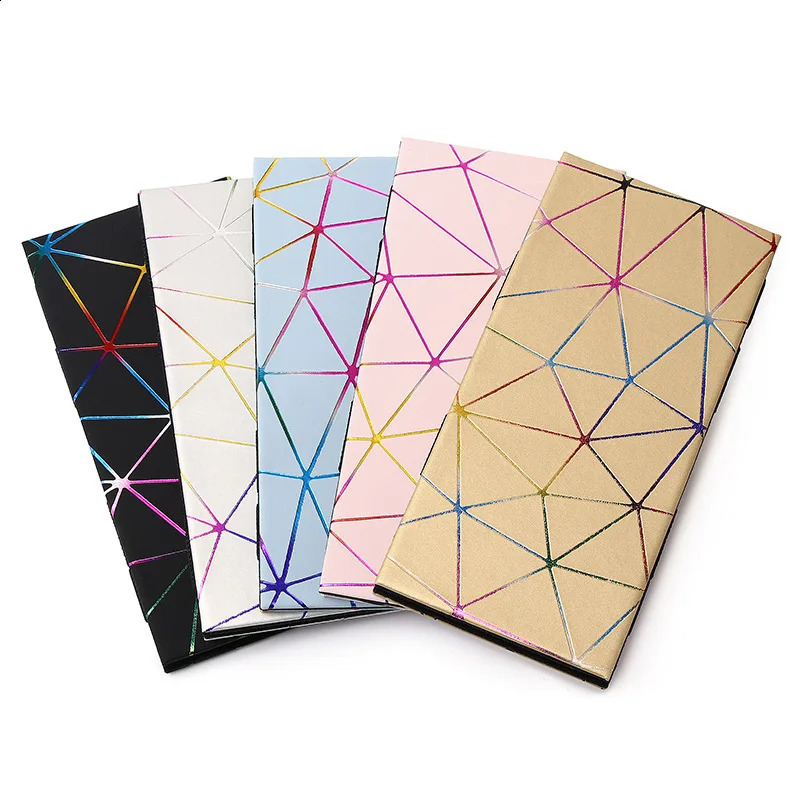 Money Clip for Women Man Coin Bag PU Leather Coin Purse Fashion Long Wallets Creative Wallet Lasers Change Purse250906