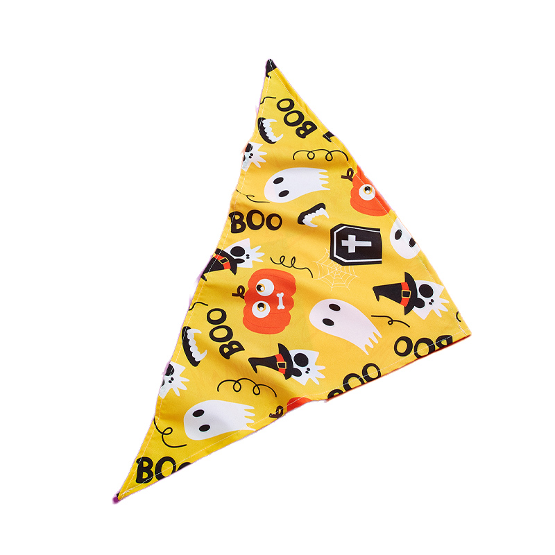 Halloween Themed Halloween Dog Costume Accessory Spooky Pet Bib