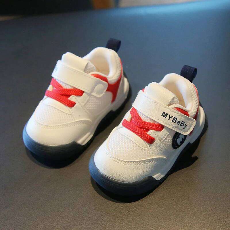 Baby Boys Girls 2024 Fall New Walking Shoes Casual Fashion Sports Wind Soft Bottom Non-slip Sneakers