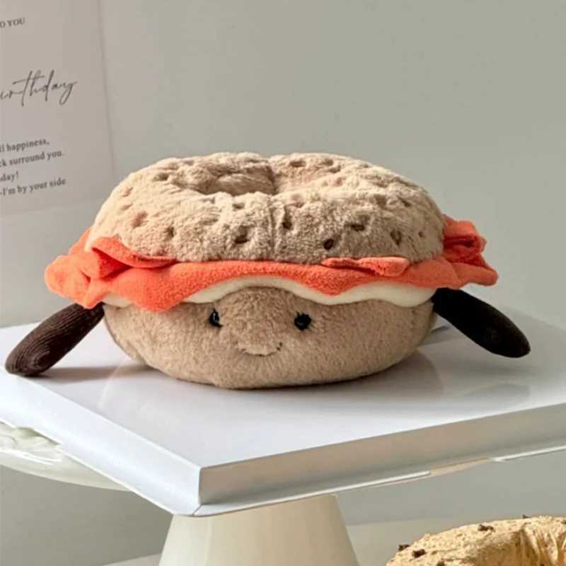 Jelly Cat Food Series Collection Fish Doughnut Toast Cake Bread Cheese Pizza French Fries Hot Dog Doll Pet Toy Christmas Gift L250911