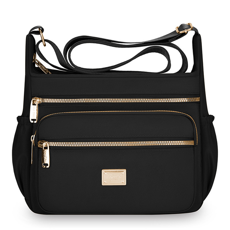 New Large Capacity Crossbody Designer Bag Bag For Women Oxford Free Shipping Luxury Bag Cloth Multi Layer Storage Shoulder Bag Fashion Commuter Middle