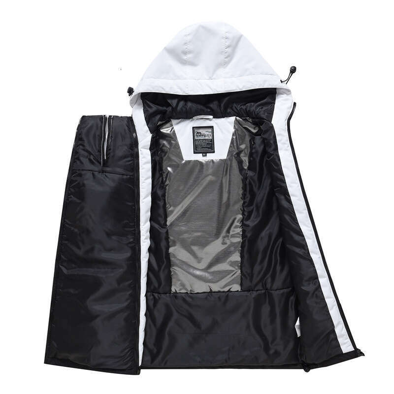 New Outdoor Winter Men's Women's Windproof, Waterproof, Warm Breathable Single And Double Board Plus Cotton Ski Suit