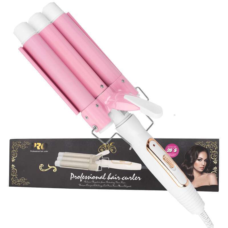 Egg Roll Hair Curler Temperature Adjustable Fluffy Instant Noodle Head Big Wave Electric Splint Curling Iron Factory