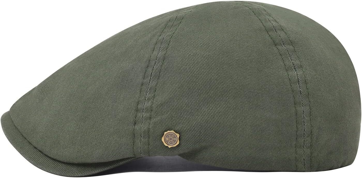 Cotton Flat Cabbie Hat Gatsby Ivy Irish Hunting Newsboy Cap