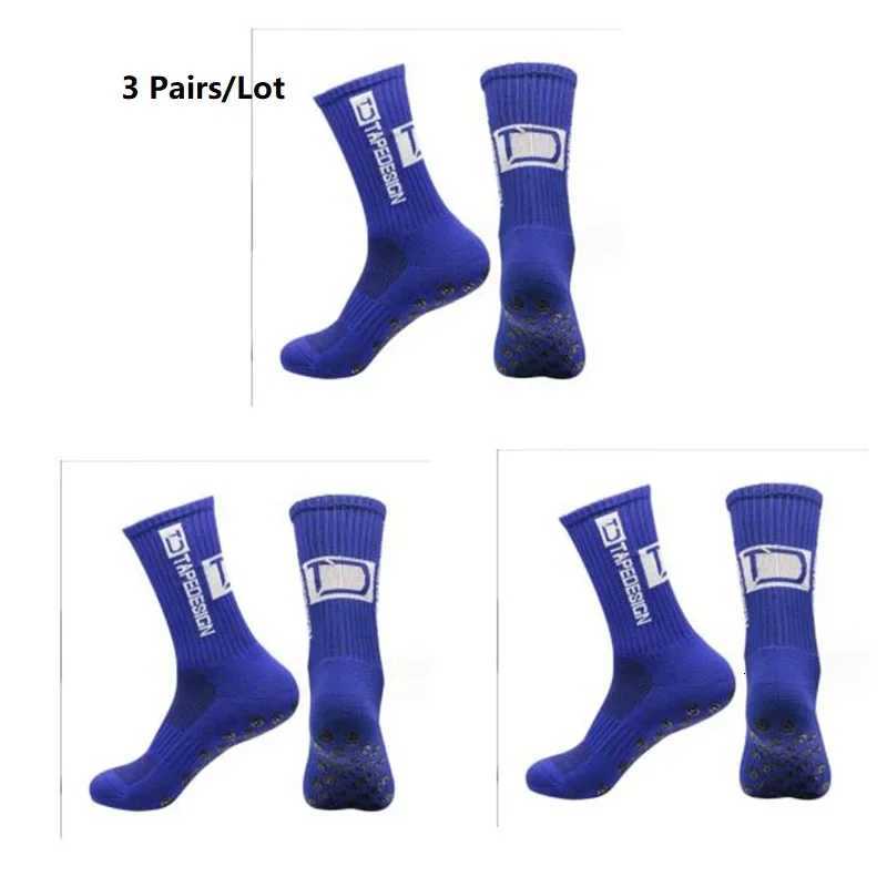 126 Pairs AntiSlip Football Socks Men Women Sports Socks Breathable Silicone Bottom Soccer Sport Running Cycling Grip Sock D250911