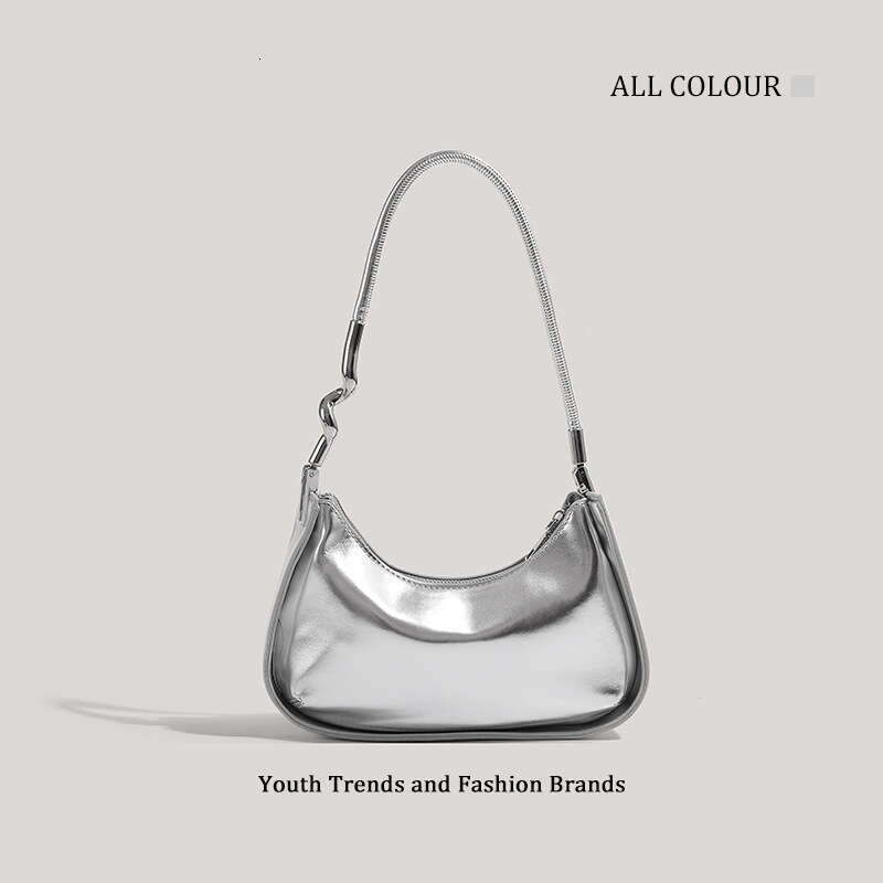 High-End Underarm Fashion Designer Bags Handbag Crescent Versatile Niche Shoulder Bag