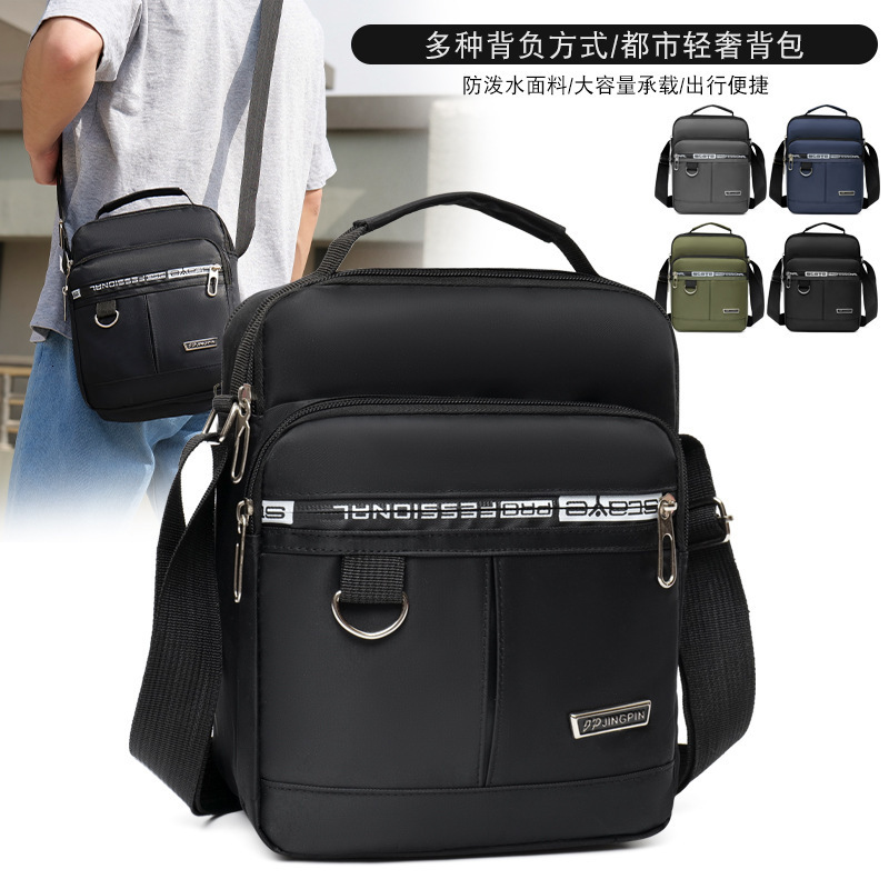 New Men S Vertical Single Shoulder Handbag Korean Free Shipping Version Waterproof Handheld Luxury Bag Crossbody Bag Casual Designer Bag Travel Handba