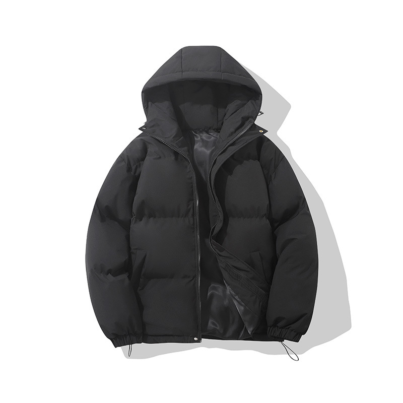 2025 Best Selling Couple Reversible Jacket Solid Color Thickened Winter Coat Unisex Stand Collar Streetwear Plus Size Outerwear European code: S-5XL
